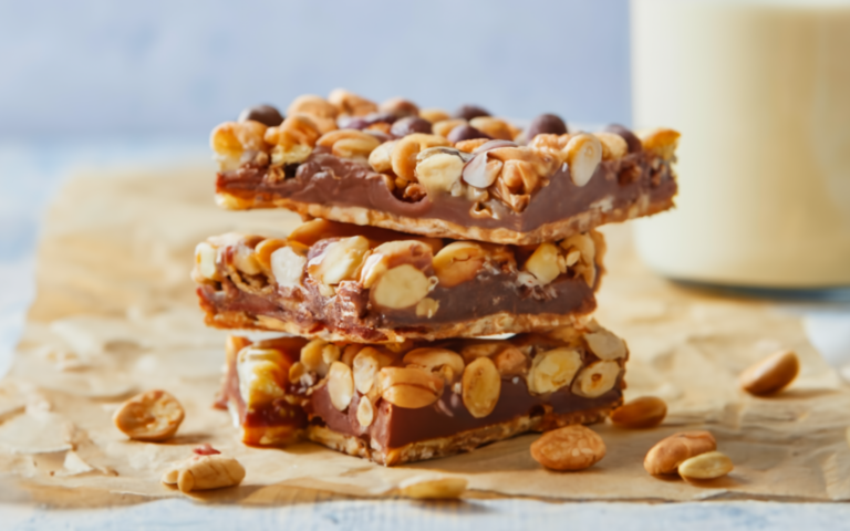 Peanut Butter Cereal Snack Bars, No-Bake Cereal Bars with Peanut Butter