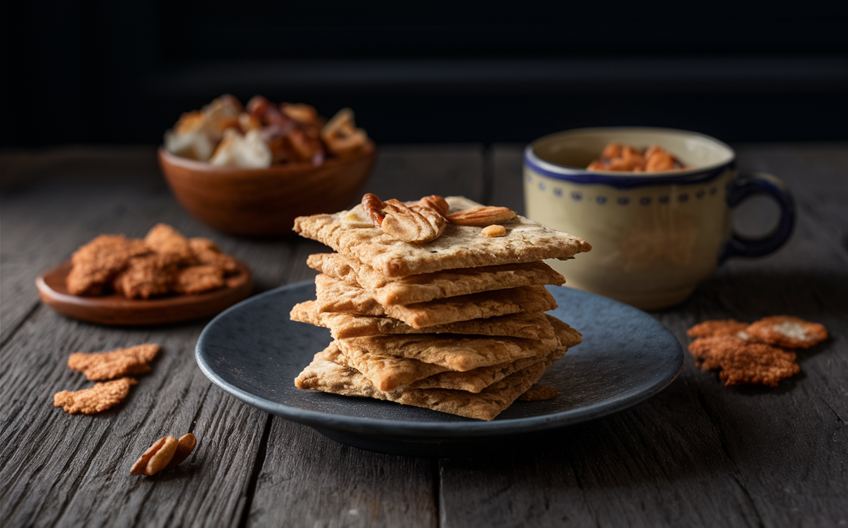 Almond crackers, gluten-free crackers, Nut Thins snacks